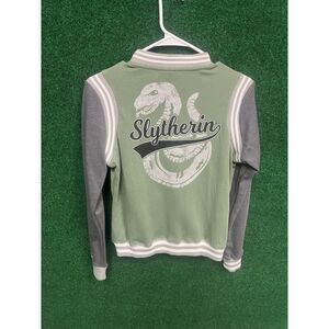 Slytherin Harry Potter Size Small Green & Gray Jacket